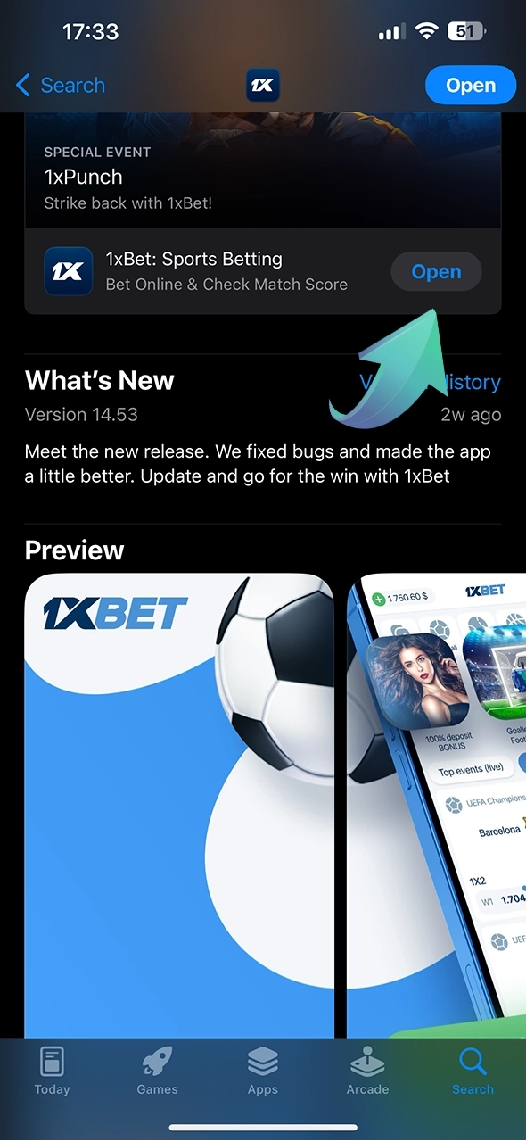 iOS Step 7 - Open App