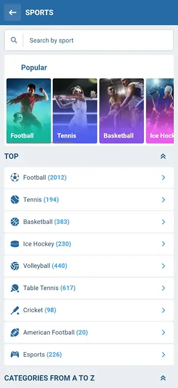 1xBet App Screenshot 4