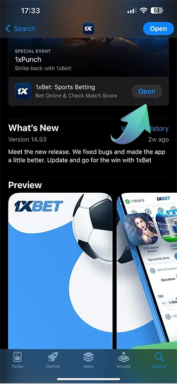 iOS Step 7 - Open App