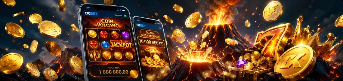 1xBet Coin Volcano Jackpot