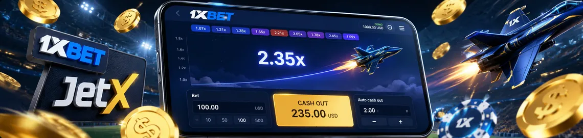 Reading the 1xBet JetX Game Screen