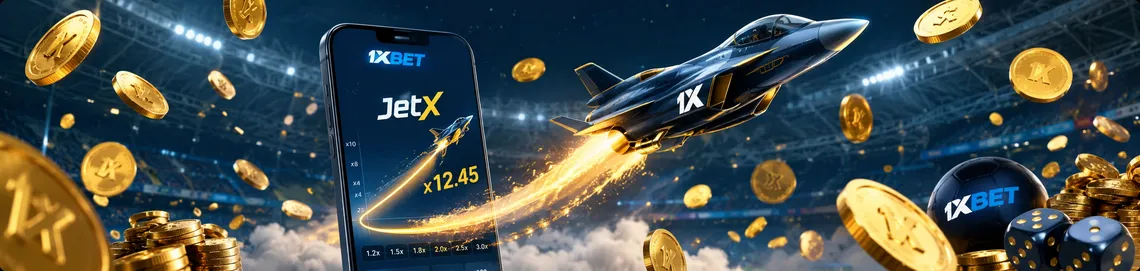 1xBet JetX in Kenya