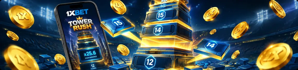 1xBet Tower Rush